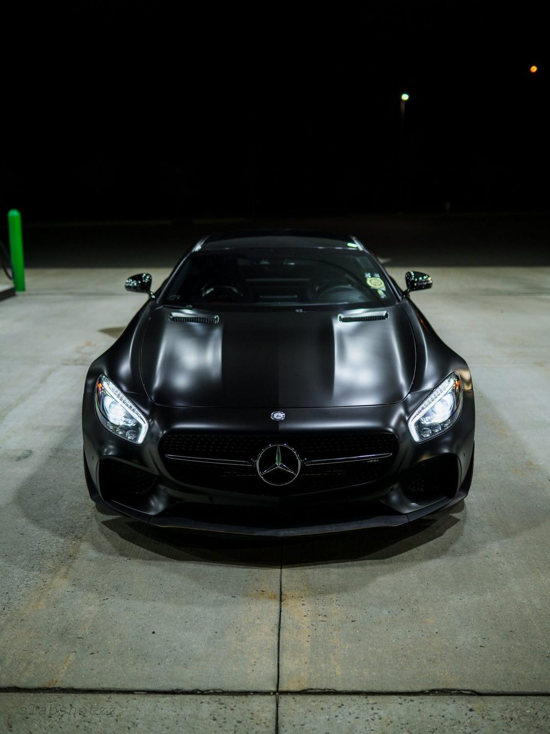 Blacked-out build · Mercedes-AMG GT